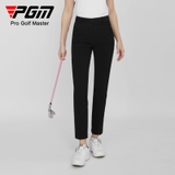 Quần dài Golf nữ viền đai đàn hồi - PGM Women's golf pants - KUZ145