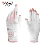 Găng Tay Golf Nữ Da Cừu Hở Ngón - PGM Sheepskin Women's Golf Gloves - ST031