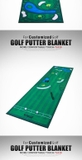 Thảm Tập Putting Golf Mô Phỏng Green - PGM Golf Green - TL028