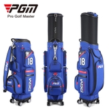 Túi Gậy Golf 4 Bánh Xe Nắp Cứng Cao Cấp - PGM 4 Universal Wheels Retractable Golf Bag - QB097