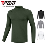 Áo Thun Dài Tay Lót Lông Cừu Golf Thu Đông Nam - PGM Men Golf Shirt - YF427