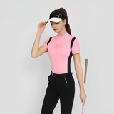Áo Golf Nữ Ngắn Tay - PGM Women's Breathable Short Sleeve Golf Shirt - YF559