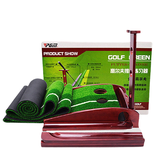 Thảm Tập Putting Golf Khung Gỗ Cao Cấp - PGM Wood Golf Putting Trainer - TL001