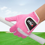 Găng Tay Golf Nữ Vải Mềm - PGM Golf Microfiber Skin Gloves - ST009