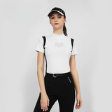 Áo Golf Nữ Ngắn Tay - PGM Women's Breathable Short Sleeve Golf Shirt - YF559