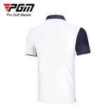 Áo Golf Nam Ngắn Tay - PGM Men Breathable Short Sleeve Golf Shirt - YF569