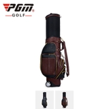 Túi Gậy Golf Fullset Da Cao Cấp Nắp Cứng - PGM Leather Golf Bag - QB043