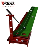 Thảm Tập Putting Golf Khung Gỗ Cao Cấp - PGM Wood Golf Putting Trainer - TL001