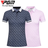 Áo Golf Nữ Ngắn Tay - PGM Women Golf Shirt - YF469