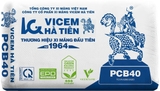 Xi măng Vicem Hà Tiên PCB40 bao 40kg