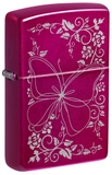 Hộp Quẹt Zippo 47158 Butterfly Bliss Design Candy Raspberry