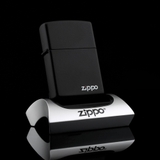 Zippo BLACK MATTE LOGO FULL BOX WITH PEN 1991 limited edition