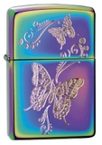 Zippo Butterflies Spectrum Chrome