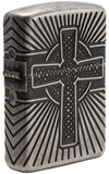 Zippo Armor Celtic Cross Design 29667