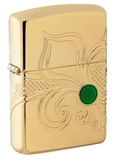 Zippo Armor® Fleur-de-lis Design 49108