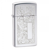 Zippo Venetian Slim Chrome