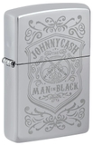 Hộp Quẹt Zippo 48991 Johnny Cash Lustre High Polish Chrome