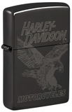 Bật Lửa Zippo 48601 Harley Davidson Design HP Black Eagle