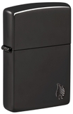 Hộp Quẹt Zippo 46402 Series Flame Design Deep Carve Armor® High Polish Black