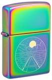 Hộp Quẹt Zippo 46698 Moon Canoe Design