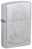 Bật Lửa Zippo 48728 Vintage Dance Design Lustre Satin Chrome