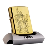 Zippo Khắc Hai Mặt Nghĩa Khí Quan Công