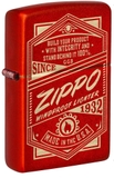 Bật Lửa Zippo 48620 It Works Design Metallic Red