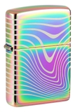 Bật Lửa Zippo 48775 Wavy Pattern Design Laser 360 Multi Color