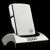 Zippo 1959 Chữ Xéo 8 Chấm PAT2517191 Chrome Trơn Tróc Nhẹ