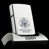 Zippo 1989 US Embassy Copenhagen Đại Sứ Quán Mỹ Tại Hy Lạp