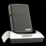 Zippo Black Matte Bordered 1991 VII Sơn Tĩnh Điện Đen