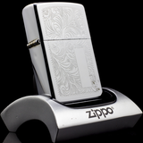 Zippo Cổ Hoa Văn Ý Venetian 6 Gạch 1976