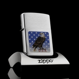 Zippo La Mã Eagle Star USA Flag X 1994