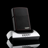 Zippo LOGO RED LINE MATTE 1988