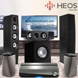 Bộ 5.1 Amply Denon Heos AVR - Front Jamo C97 II- Sur Heos 1