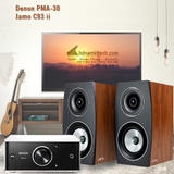 Bộ Mini Amply Denon PMA 30+ Loa Jamo C93ii