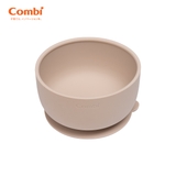 Bát ăn dặm Combi silicone platinum kèm nắp