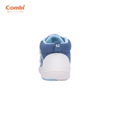 Giày cao cổ Combi S-Go đế định hình chống bàn chân bẹt 24AW03 màu xanh trắng