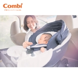 Ghế ngồi ô tô Combi Culmove xoay 360° (0-4Y) màu nâu socola