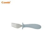 Hộp thìa dĩa Combi silicone platinum  màu xanh dương