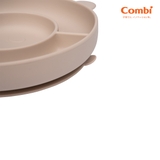 Khay ăn dặm Combi silicone platinum kèm bát mini