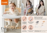 Ghế ăn đa năng Combi Everseat - màu be
