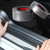 Cuộn cao su vân carbon dán trang trí, chống xước cho xe ô tô(cuộn 100CM)