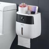 Hộp đựng giấy vệ sinh đa năng dán tường Ecoco