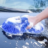 Khăn lau rửa xe ô tô chuyên dụng dạng găng đeo tay