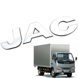 Logo chữ JAC gắn đầu xe tải JAC