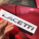 Logo chữ nổi dán trang trí đuôi xe Chevrolet Lacetti