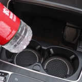 Bộ 02 Miếng lót chống trơn đính đá để chai nước trên xe ô tô