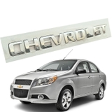 Tem logo nổi Chevrolet dán trang trí đuôi xe