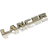 Tem chữ nổi LANCER dán trang trí xe